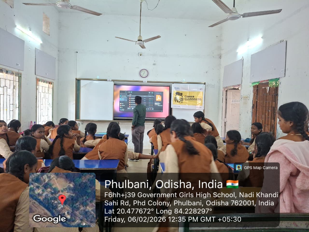 Session at PM Shri Govt. Girls High School